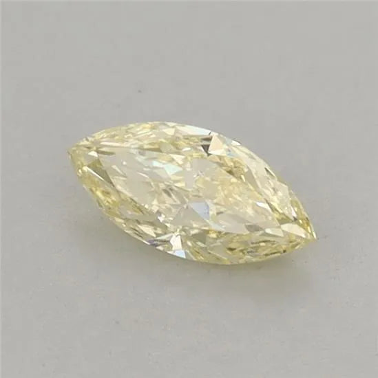 0.32ct Marquise Lab Grown Diamond (Colour Fancy Yellow, Clarity VVS2, IGI Certified)