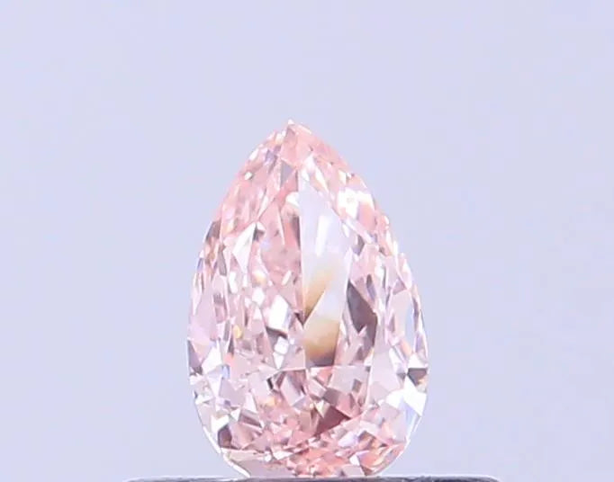 0.34ct Pear Lab Grown Diamond (Colour Fancy Intense Pink, Clarity VS1, IGI Certified)