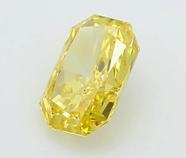 0.43ct Radiant Lab Grown Diamond (Colour Fancy Vivid Yellow, Clarity VS2, IGI Certified)