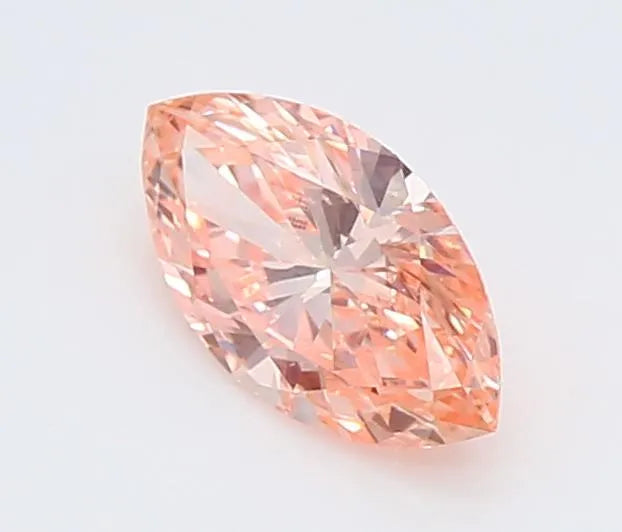 0.51ct Marquise Lab Grown Diamond (Colour Fancy Vivid Pink, Clarity VS1, IGI Certified)