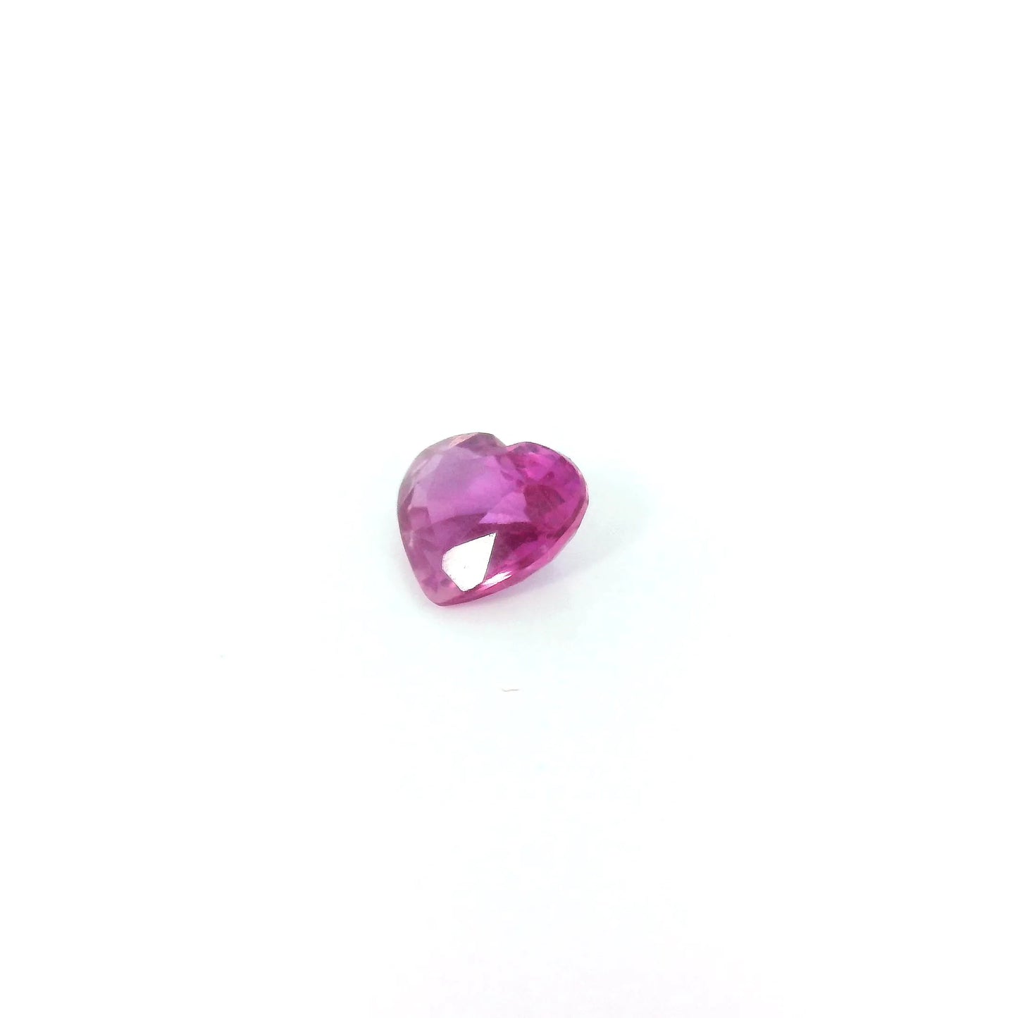 0.61ct Heart Natural Sapphire (Colour Pink, Clarity Slightly Included, Cut Faceted)