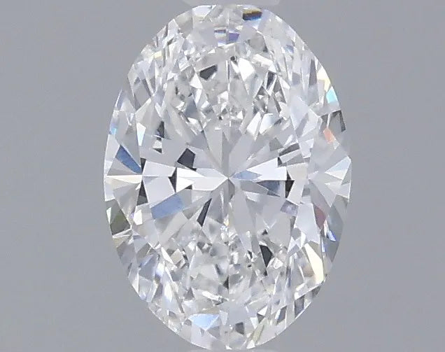 0.76ct Oval Lab Grown Diamond (Colour D, Clarity VVS2, IGI Certified)