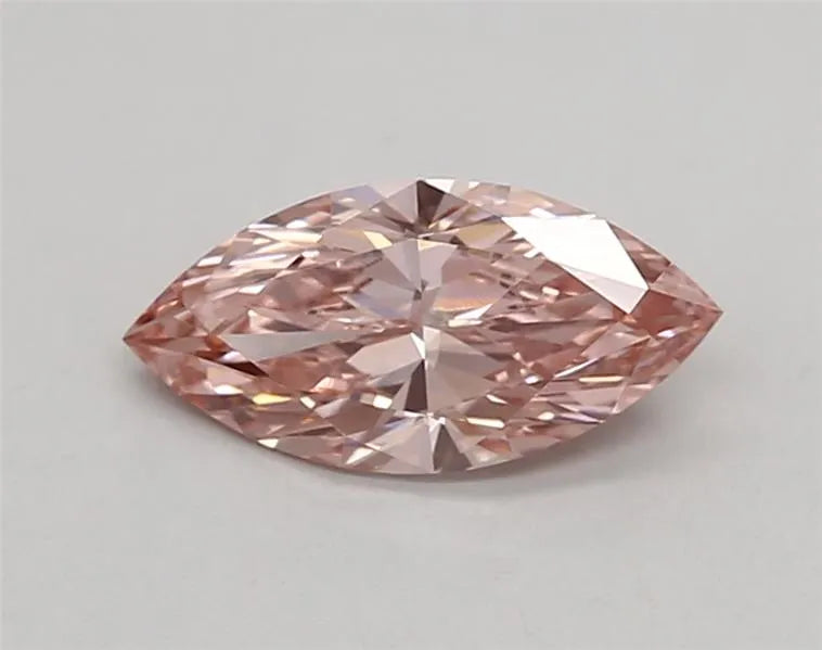 0.84ct Marquise Lab Grown Diamond (Colour Fancy Intense Pink, Clarity VVS2, IGI Certified)
