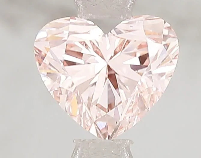 1.00ct Heart Lab Grown Diamond (Colour Fancy Intense Pink, Clarity VS2, IGI Certified)