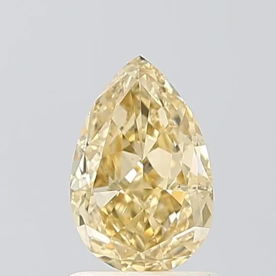 1.01ct Pear Lab Grown Diamond (Colour Fancy Intense Yellow, Clarity VS1, IGI Certified)