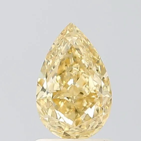 1.04ct Pear Lab Grown Diamond (Colour Fancy Intense Yellow, Clarity VVS2, IGI Certified)