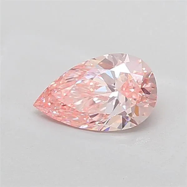1.05ct Pear Lab Grown Diamond (Colour Fancy Intense Pink, Clarity VVS2, IGI Certified)