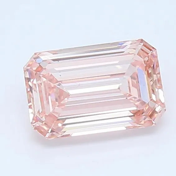 1.50ct Emerald Lab Grown Diamond (Colour Fancy Vivid Pink, Clarity VS2, IGI Certified)
