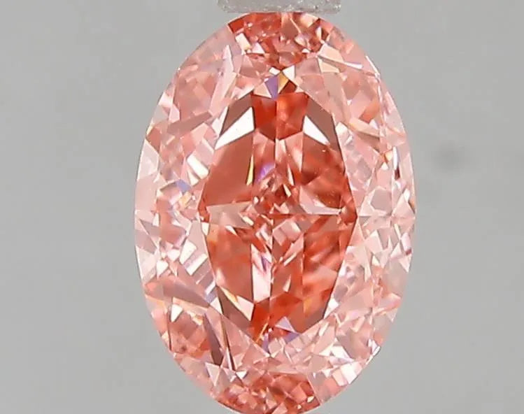 1.50ct Oval Lab Grown Diamond (Colour Fancy Vivid Pink, Clarity VS1, IGI Certified)