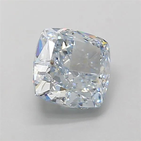 1.64ct Cushion modified Lab Grown Diamond (Colour Fancy Intense Blue, Clarity VVS1, IGI Certified)