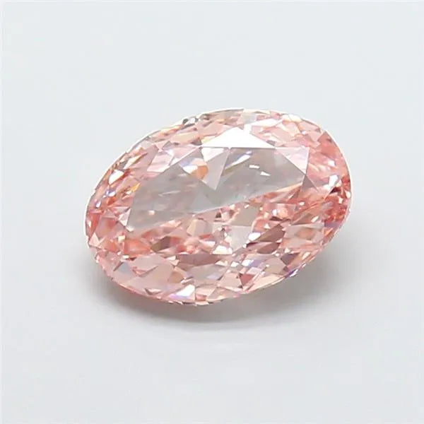 1.73ct Oval Lab Grown Diamond (Colour Fancy Intense Pink, Clarity VVS2, IGI Certified)