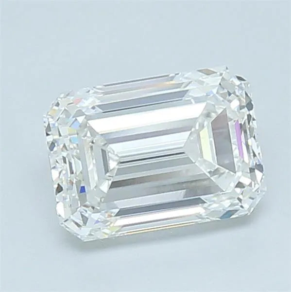 2.25ct Emerald Lab Grown Diamond (Colour E, Clarity VVS2, IGI Certified)