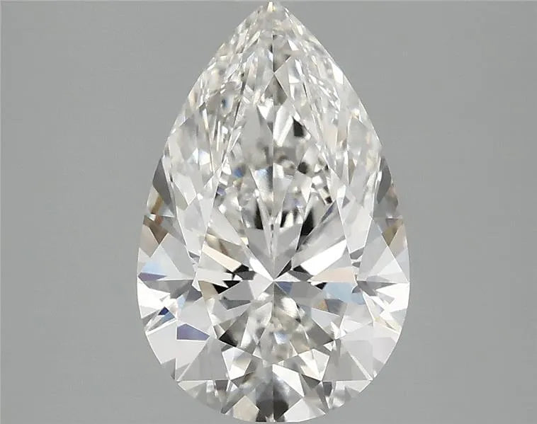 2.52ct Pear Lab Grown Diamond (Colour F, Clarity VVS2, IGI Certified)