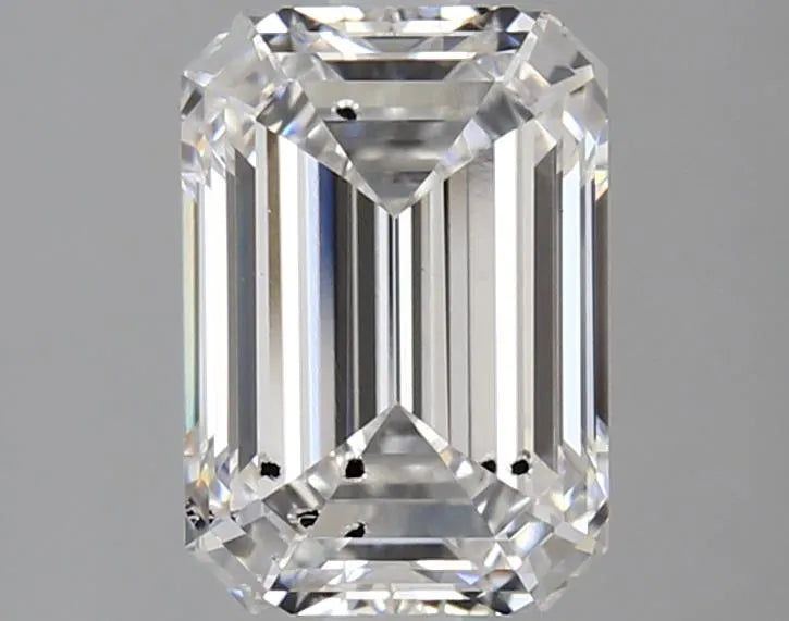 2.59ct Emerald Lab Grown Diamond (Colour F, Clarity SI2, IGI Certified)
