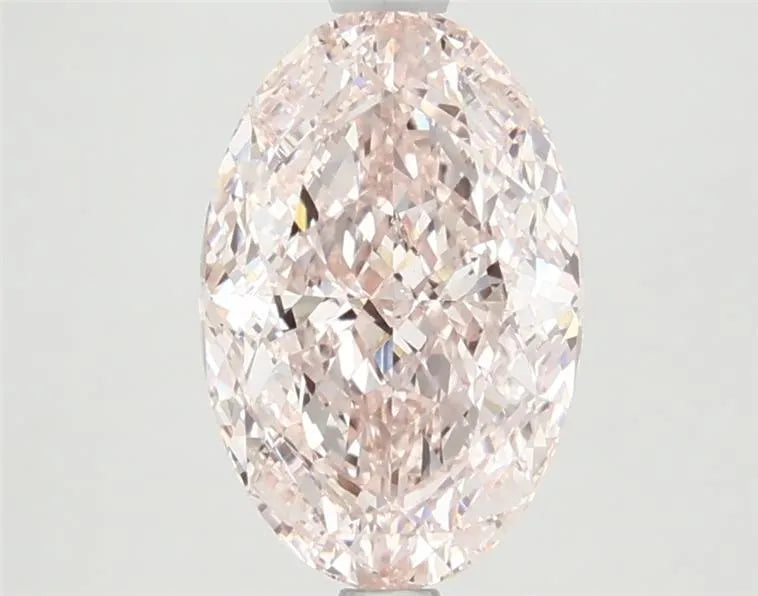 2.65ct Oval Lab Grown Diamond (Colour Fancy Intense Pink, Clarity VS1, IGI Certified)