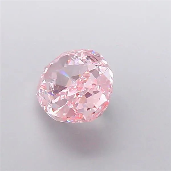 2.80ct Oval Lab Grown Diamond (Colour Fancy Vivid Pink, Clarity VVS2, IGI Certified)