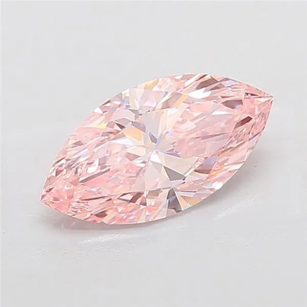 2.92ct Marquise Lab Grown Diamond (Colour Fancy Vivid Pink, Clarity VVS2, IGI Certified)