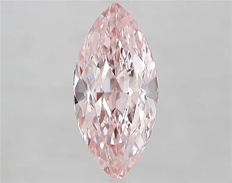 3.06ct Marquise Lab Grown Diamond (Colour Fancy Vivid Pink, Clarity VS1, IGI Certified)