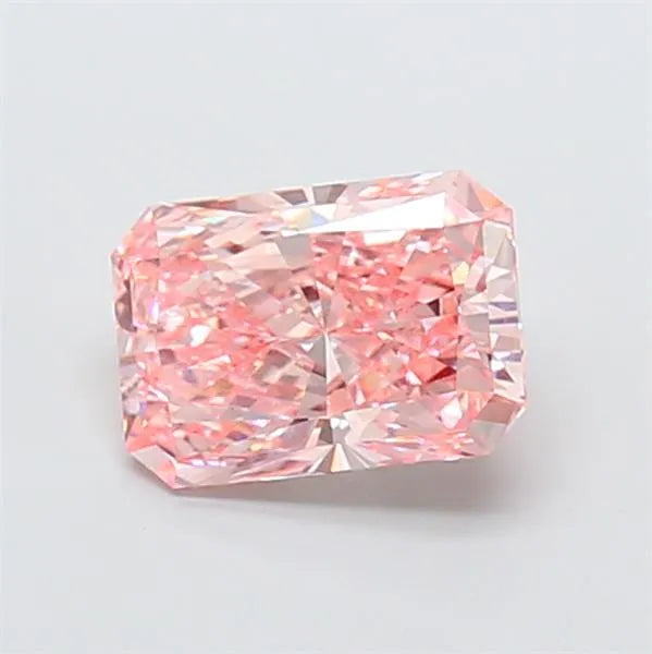 3.10ct Radiant Lab Grown Diamond (Colour Fancy Vivid Pink, Clarity VVS2, IGI Certified)
