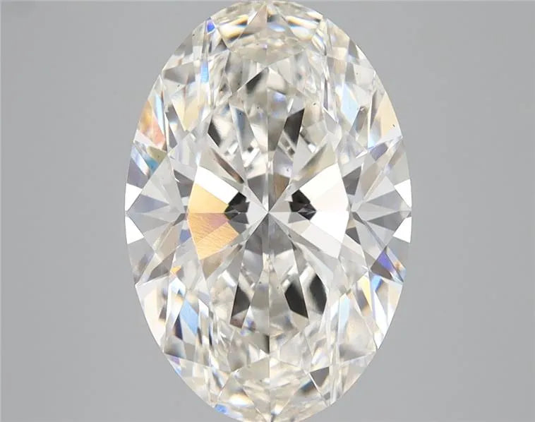 3.27ct Oval Lab Grown Diamond (Colour G, Clarity VS2, IGI Certified)