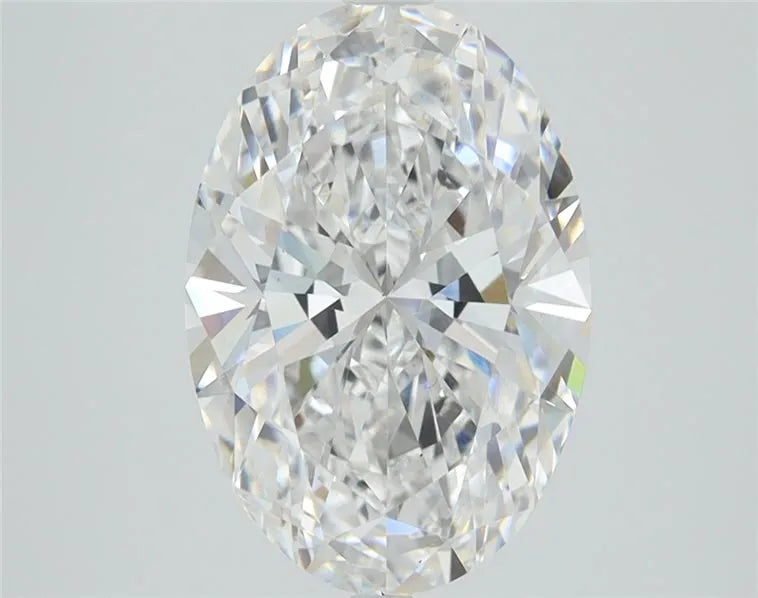 3.48ct Oval Lab Grown Diamond (Colour E, Clarity VVS2, IGI Certified)