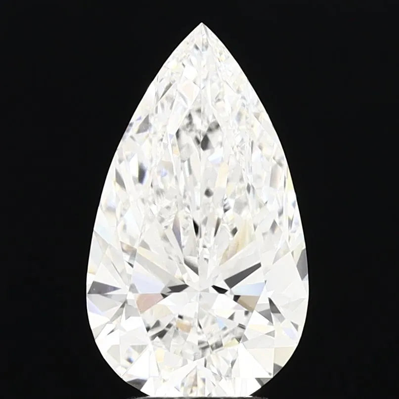 3.52ct Pear Lab Grown Diamond (Colour E, Clarity VS1, IGI Certified)