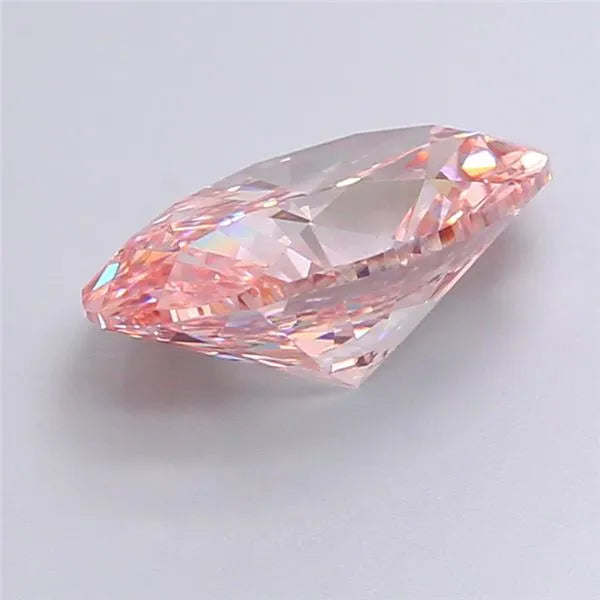 4.00ct Oval Lab Grown Diamond (Colour Fancy Vivid Pink, Clarity VS1, IGI Certified)