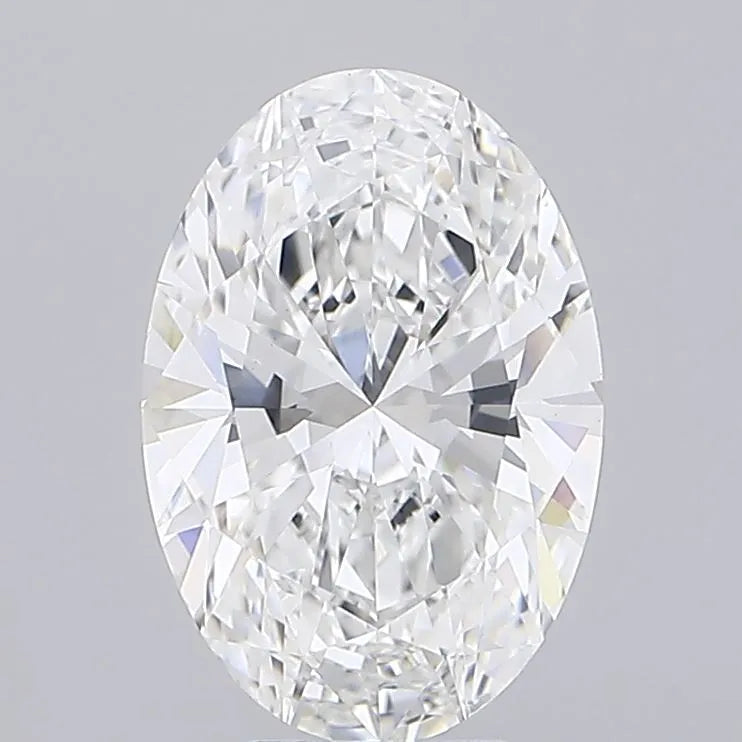 5.05ct Oval Lab Grown Diamond (Colour E, Clarity VS1, IGI Certified)