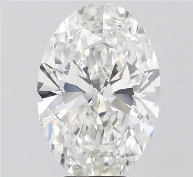 5.05ct Oval Lab Grown Diamond (Colour H, Clarity VVS2, IGI Certified)