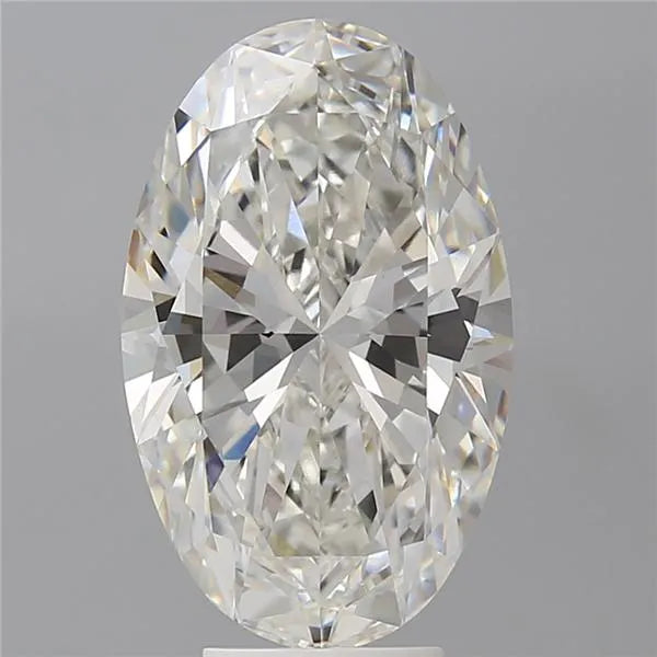 5.59ct Oval Lab Grown Diamond (Colour F, Clarity VVS2, IGI Certified)