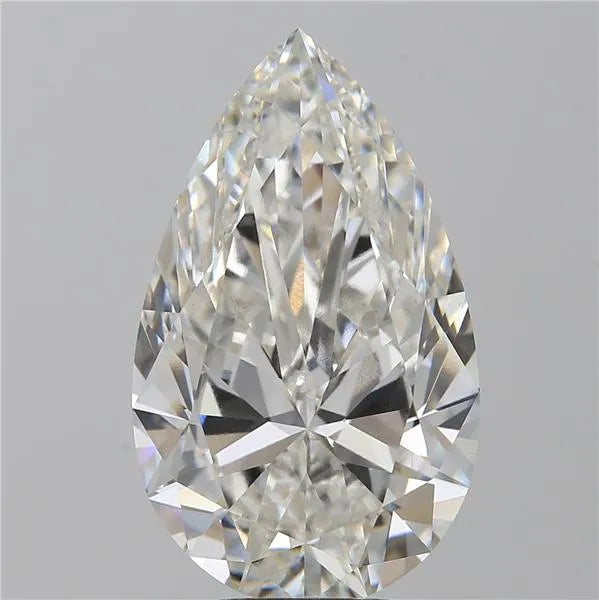 6.55ct Pear Lab Grown Diamond (Colour G, Clarity VVS2, IGI Certified)