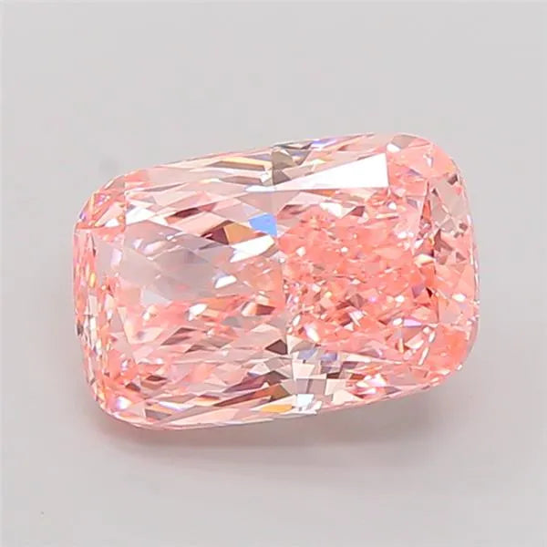 7.05ct Cushion modified Lab Grown Diamond (Colour Fancy Vivid Pink, Clarity VVS2, IGI Certified)
