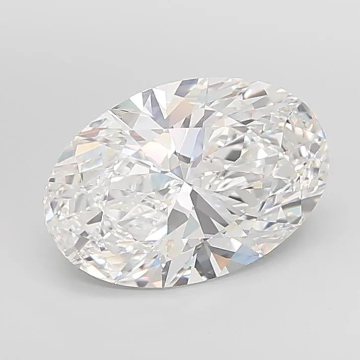 7.49ct Oval Lab Grown Diamond (Colour E, Clarity VVS2, IGI Certified)