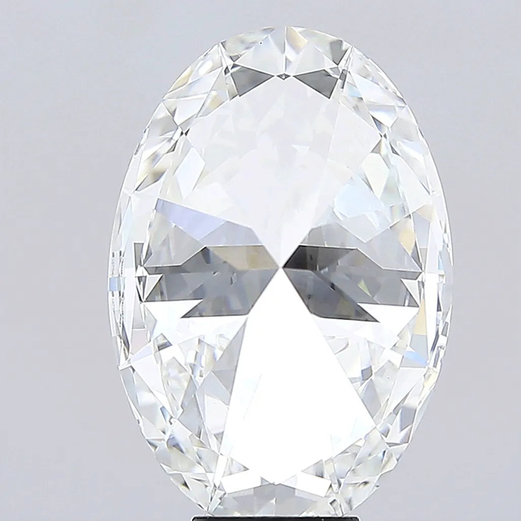 9.83ct Oval Lab Grown Diamond (Colour E, Clarity VVS2, IGI Certified)