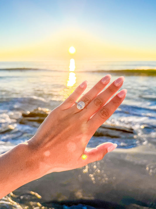 The A Engagement Ring