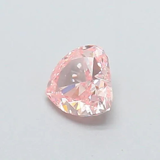 0.30ct Heart Lab Grown Diamond (Colour Fancy Intense Pink, Clarity VVS2, IGI Certified)