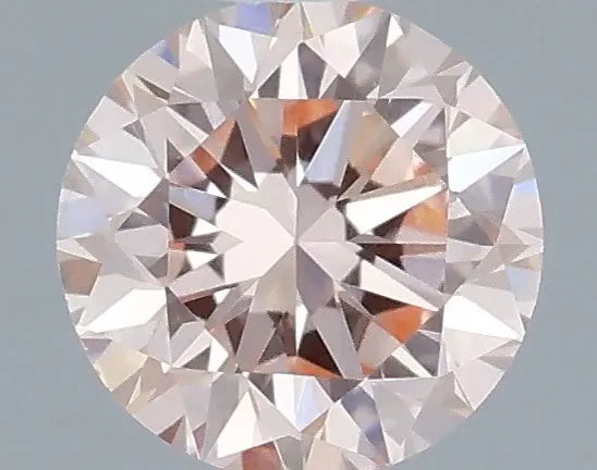 0.32ct Round Lab Grown Diamond (Colour Fancy Intense Pink, Clarity VVS2, Cut VG, IGI Certified)