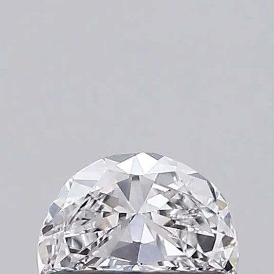 0.33ct Half moon Lab Grown Diamond (Colour E, Clarity VVS2, IGI Certified)