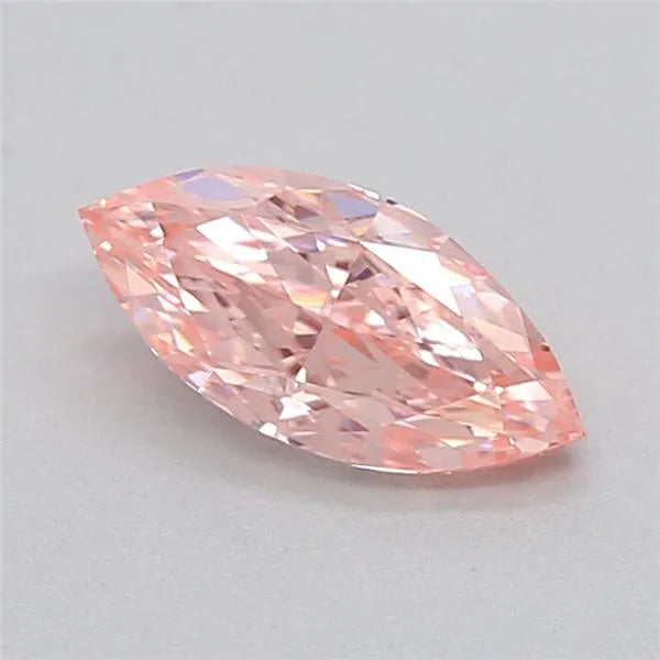 0.34ct Marquise Lab Grown Diamond (Colour Fancy Intense Pink, Clarity VVS2, IGI Certified)