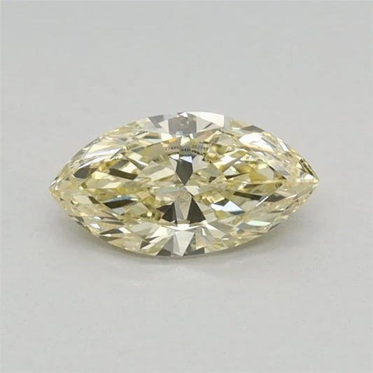 0.35ct Marquise Lab Grown Diamond (Colour Fancy Yellow, Clarity VS1, Cut GD, IGI Certified)