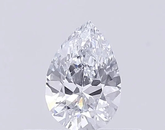 0.35ct Pear Lab Grown Diamond (Colour G, Clarity VVS2, IGI Certified)
