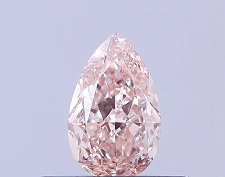 0.42ct Pear Lab Grown Diamond (Colour Fancy Pinkish Brown, Clarity VS1, IGI Certified)