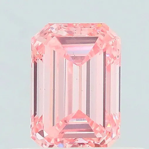 0.50ct Emerald Lab Grown Diamond (Colour Fancy Intense Pink, Clarity VS2, IGI Certified)