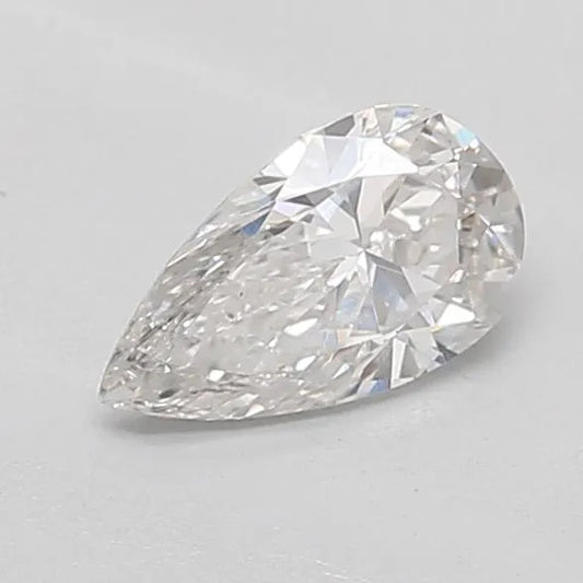 0.50ct Pear Lab Grown Diamond (Colour F, Clarity VS1, IGI Certified)