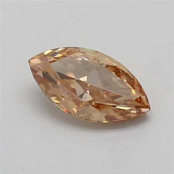 0.51ct Marquise Lab Grown Diamond (Colour Fancy Brown, Clarity VVS1, IGI Certified)
