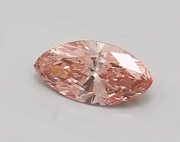 0.52ct Marquise Lab Grown Diamond (Colour Fancy Vivid Pink, Clarity VVS2, IGI Certified)