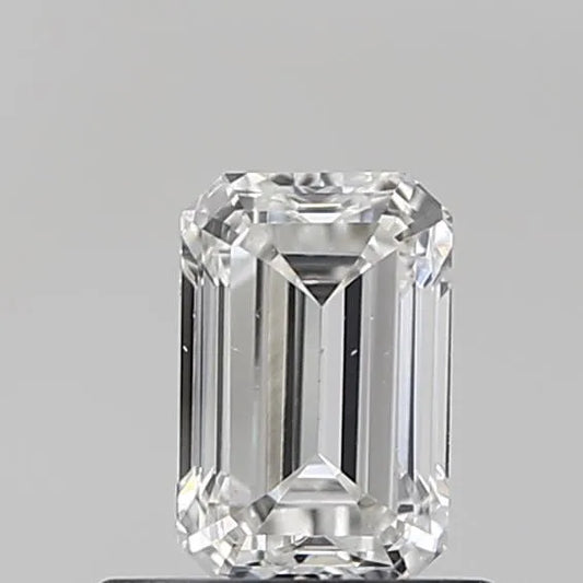 0.61ct Emerald Lab Grown Diamond (Colour F, Clarity VS2, IGI Certified)