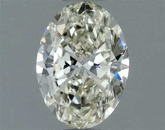 0.90ct Oval Natural Diamond (Colour L, Clarity VS2, Cut VG, IGI Certified)