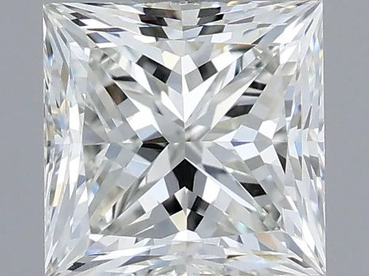 1.00ct Princess Natural Diamond (Colour F, Clarity VVS1, Cut VG, IGI Certified)