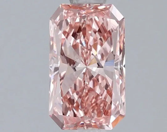 1.00ct Radiant Lab Grown Diamond (Colour Fancy Vivid Pink, Clarity SI1, IGI Certified)